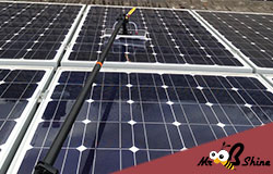 cleaning solar panel array wfp in bedfordshire